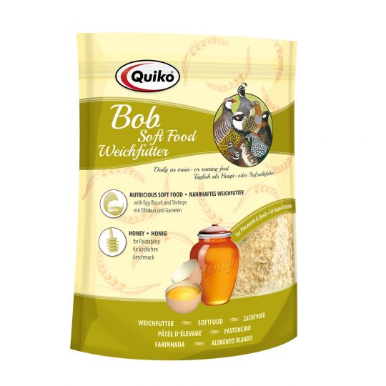 Quiko Aufzuchtfutter für Fasane und Wachteln (BOB Weichfutter) 1 kg 