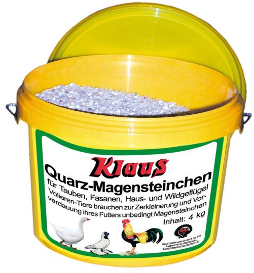 Klaus Magensteinchen - Quarzsteinchen 4kg 