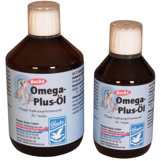 Backs Omega-Plus-Öl 500ml 