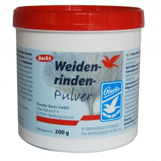 Backs Weidenrinden-Pulver 200g 
