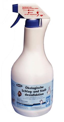 Backs Ökologische Schlag- & Stalldesinfektion 1000ml 