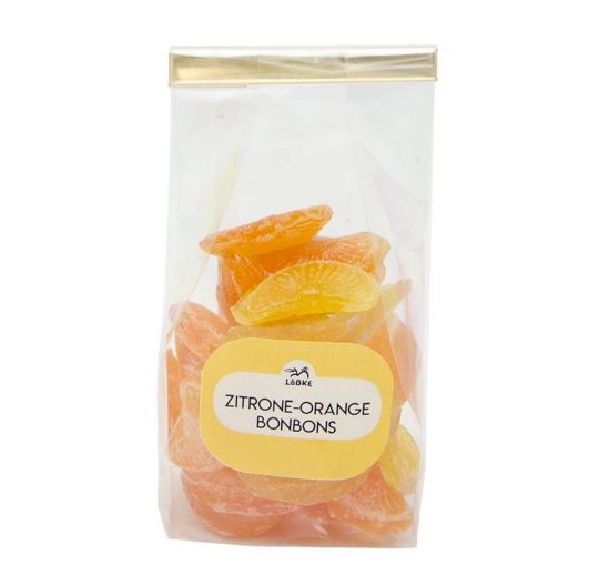 Zitronen-Orangen Bonbons 100g Tüte 