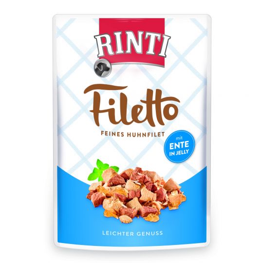 Rinti Filetto in Jelly - feines Huhn mit Ente 100g 