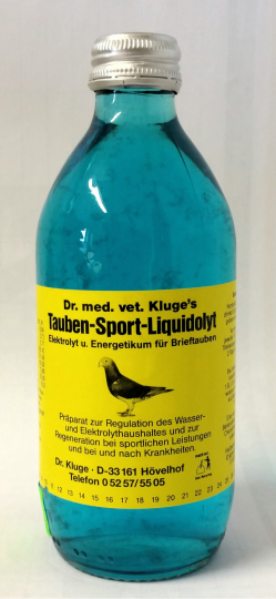 Dr. Kluge Tauben-Sport-Liquidolyt Blaue Bombe 330 ml 