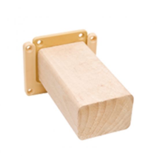 Sitzblock aus Holz, 7cm lang 