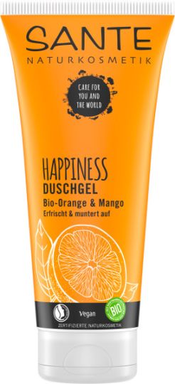 Happiness Duschgel Orange Mango 200ml 