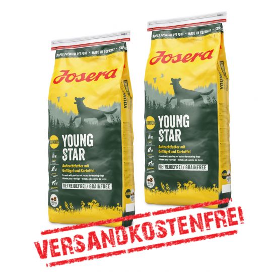 Josera YoungStar 2er-Pack 25kg 