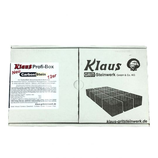 Klaus Carbon Stein Profi-Box 12er-Pack 