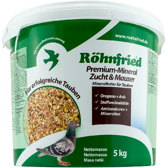 Röhnfried Premium Mineral Zucht & Mauser 5kg 