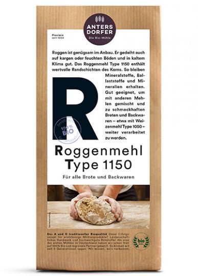 Roggenmehl Type 1150 Bio 1000g 