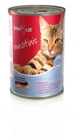 Bewi-Cat Meatinis Lachs 400g 