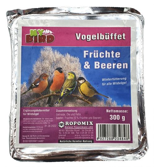 My Bird Vogelbuffet Früchte & Beeren 300g 