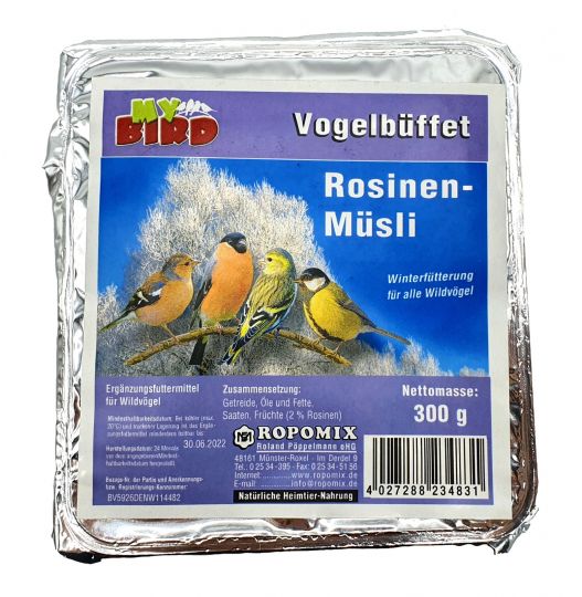 My Bird Vogelbuffet Rosinen-Müsli 300g 