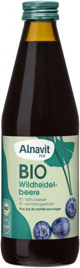 Alnavit BIO Wildheidelbeersaft 0,33l 